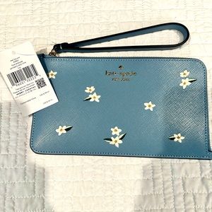 Kate Spade Floral Wristlet